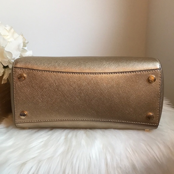 NEW Michael Kors gold studded bag - Picture 6 of 7